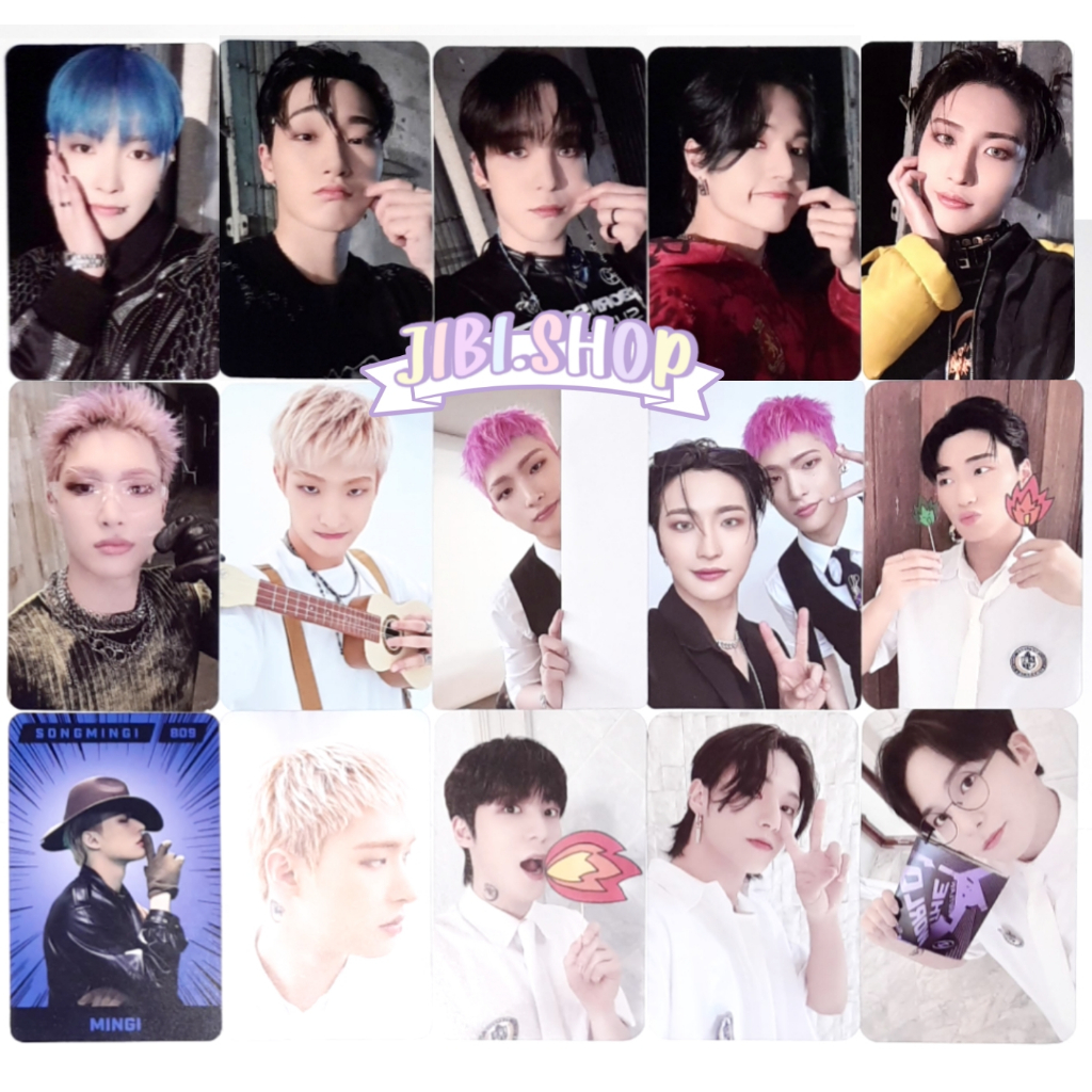 Jual (photocard) ateez the world ep.2 outlaw bouncy official album