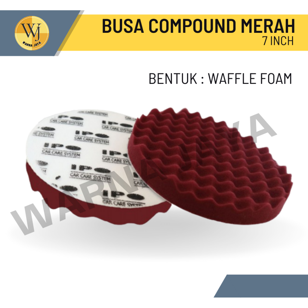 Jual Busa Compound Merah 7 Inchi Satuan | Shopee Indonesia