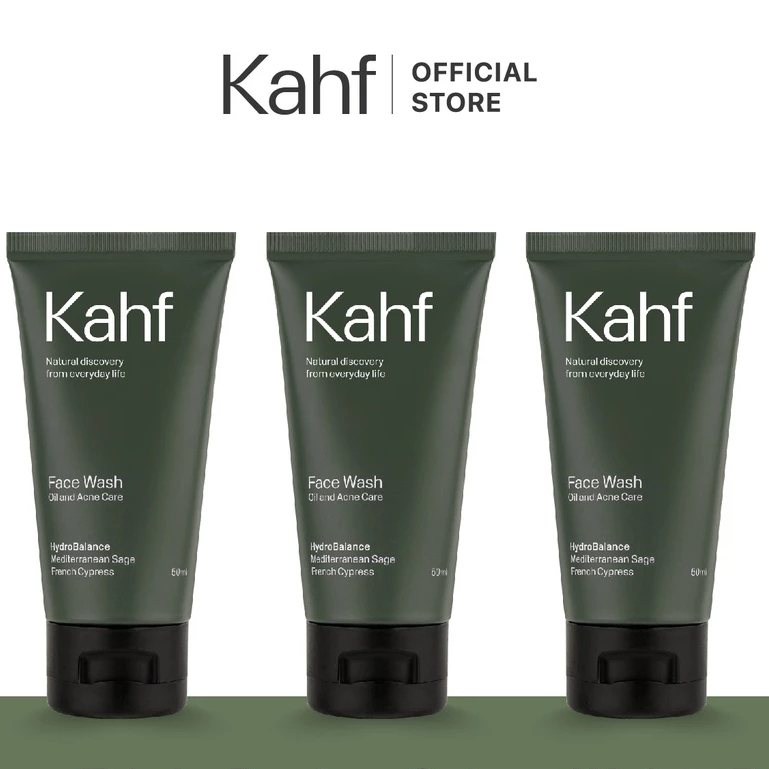 Jual KAHF OIL AND ACNE CARE FACE WASH 50 ML Shopee Indonesia