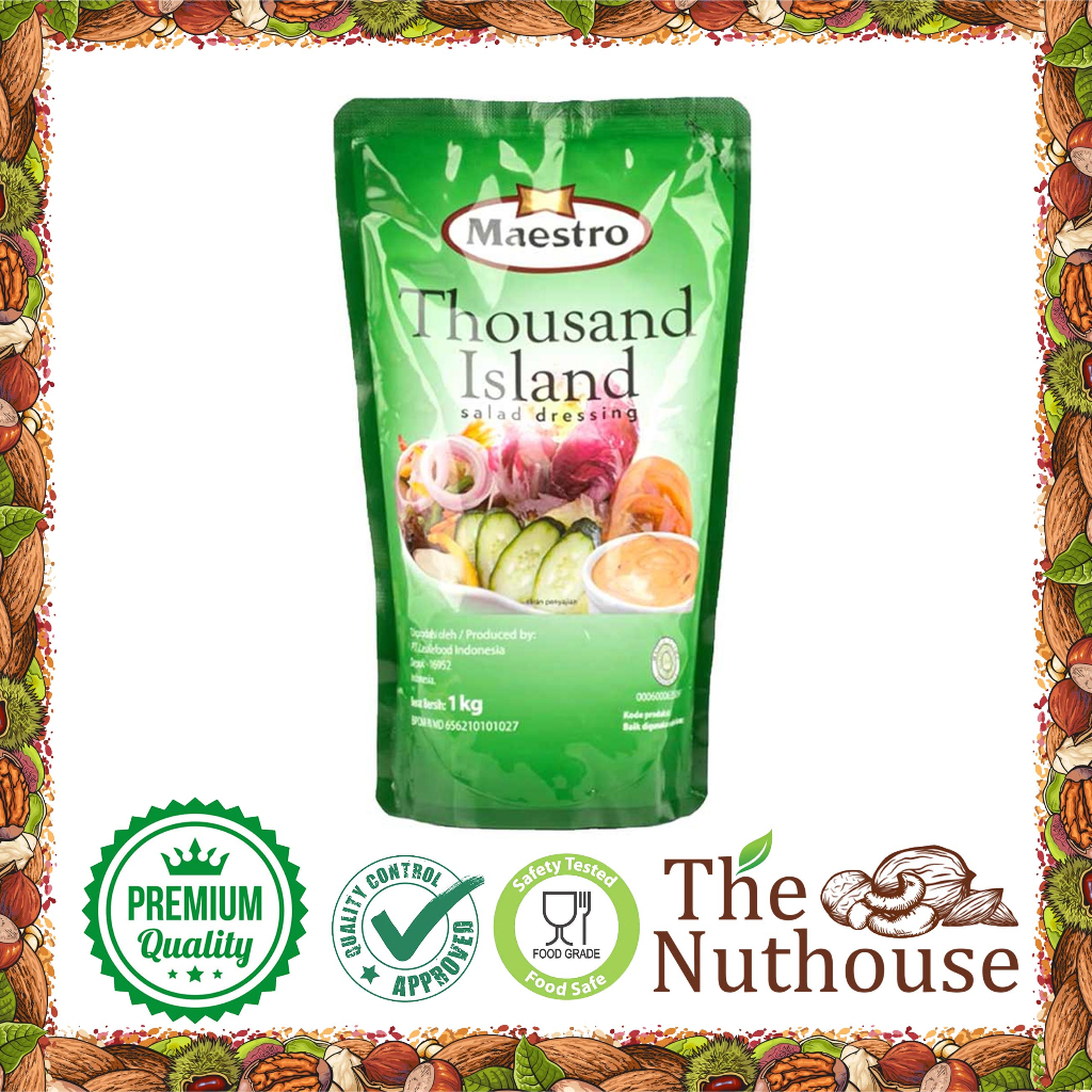 Jual Maestro Thousand Island/ Saos Salad Dressing Original 1kg [Halal