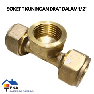 Jual Sambungan Air Panas Tee Sambung Inch Drat Dalam Kuningan Eak