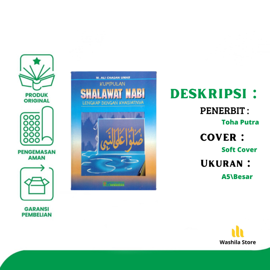 Jual Buku Islami Kumpulan Shalawat Nabi Lengkap Dengan Khasiatnya ...