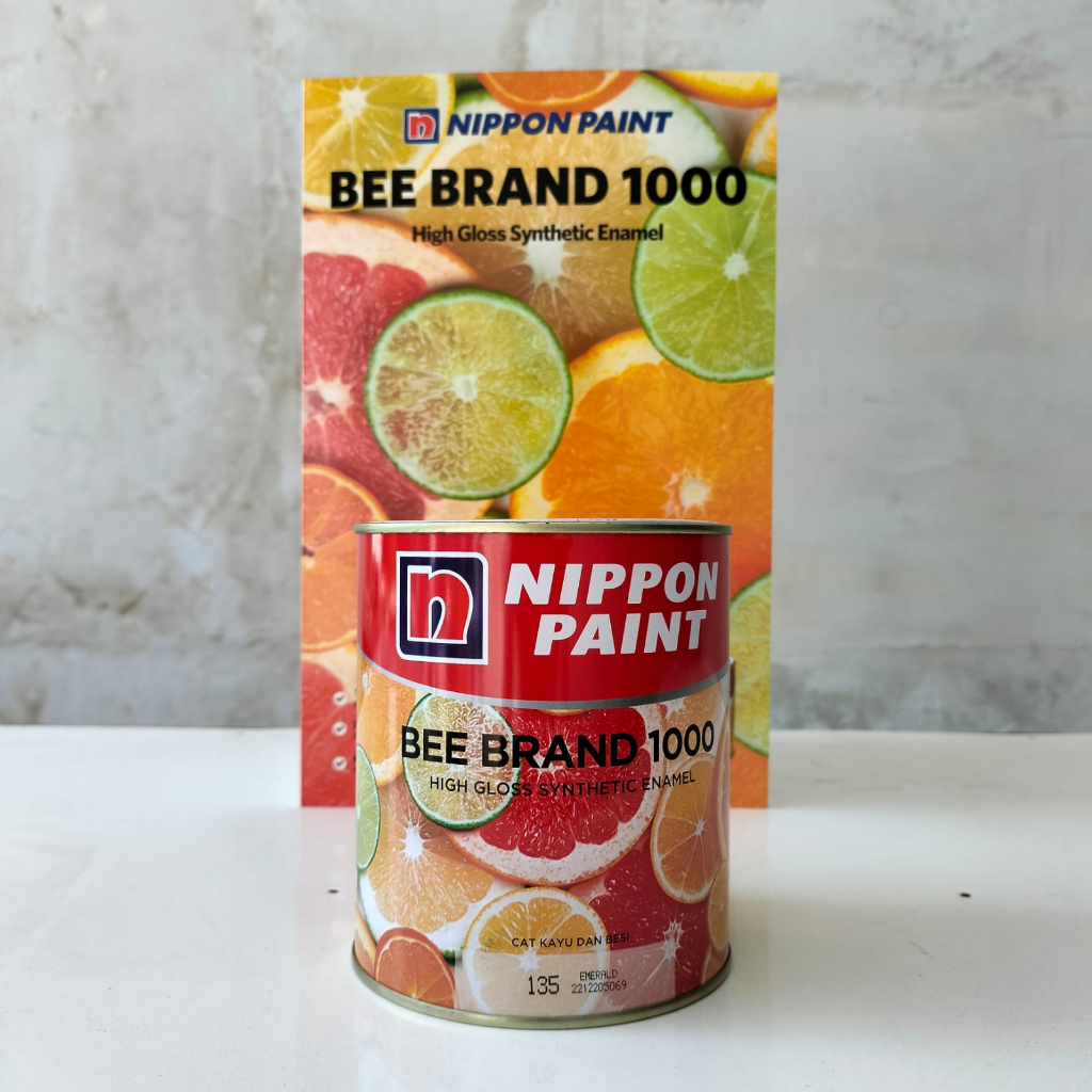 Jual NIPPON PAINT Cat Minyak Kayu Besi Bee Brand 1000 1Kg / All Varian
