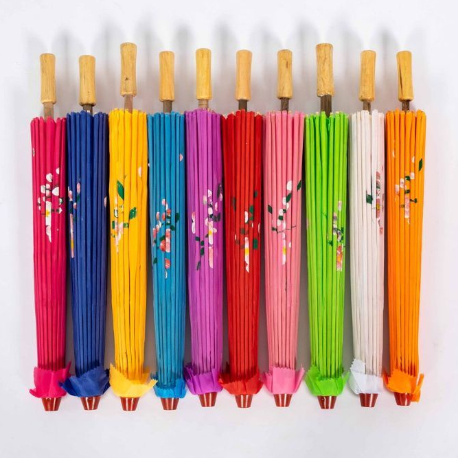 Jual PAYUNG CINA BESAR 84CM / Payung Imlek Hiasan / Payung Nari