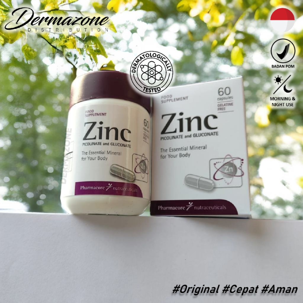 Jual Erha Zinc 60 Picolinate and Gluconate (60 Kapsul) Shopee Indonesia