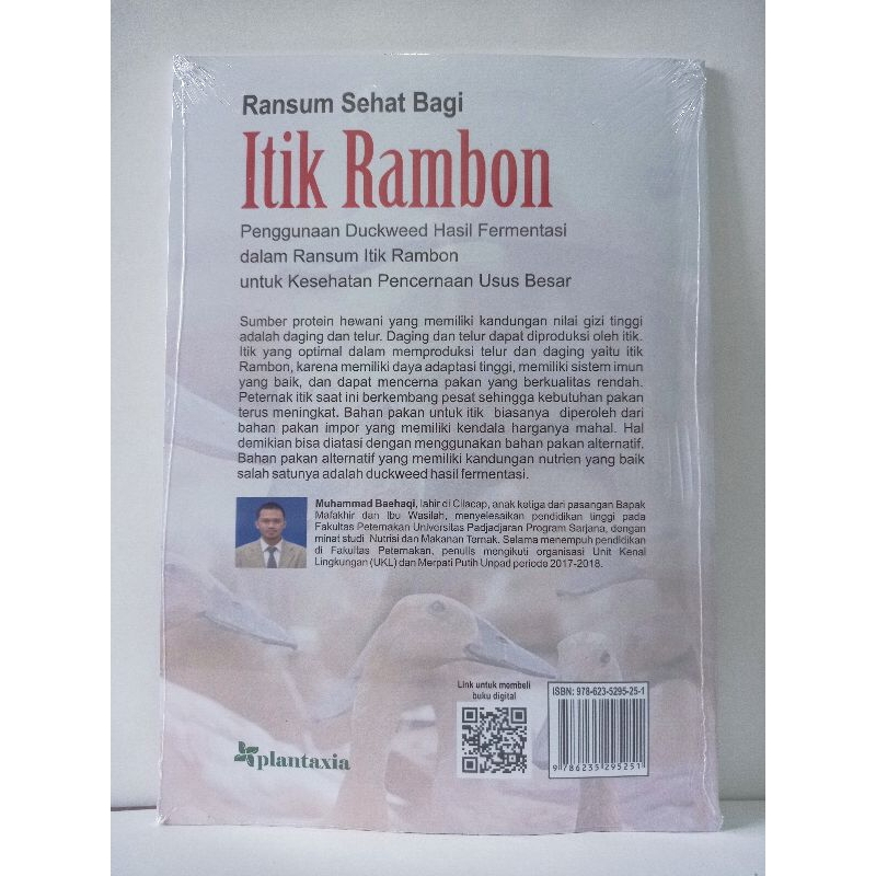 Jual Buku Peternakan - Ransum Sehat Bagi Itik Rambon : Penggunaan ...
