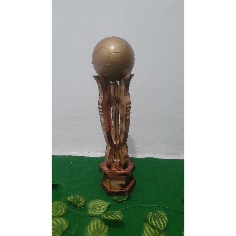 Jual piala kayu set juara1-4 juara 3 bersama | Shopee Indonesia