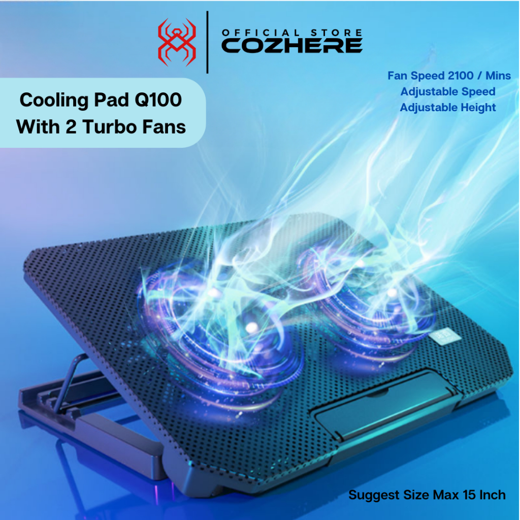 Jual Cooling Pad Laptop Kipas Angin Pendingin Laptop Cooler Gaming