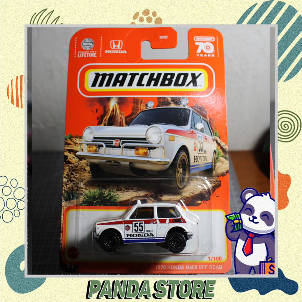Jual Matchbox Honda N600 Off Road Putih New Mainan Anak | Shopee Indonesia