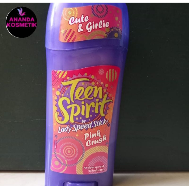 Jual Lady Speed Stick TEEN SPIRIT 65 GR ANTI PERSPIRANT DEODORANT STICK