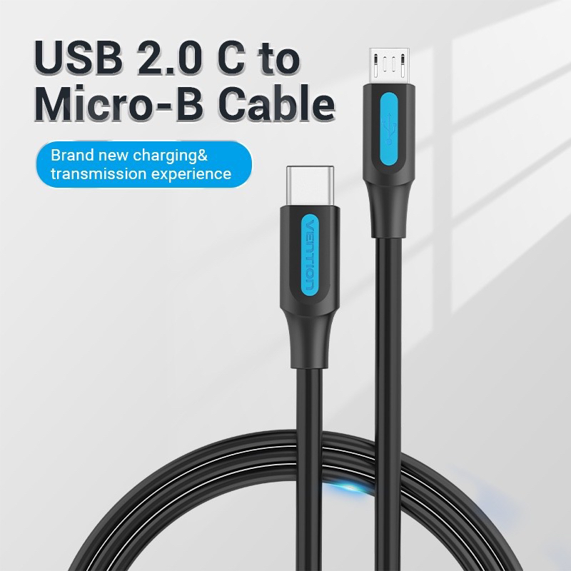 Jual Kabel USB Type C to Micro B Data Male to Male Android Charging ...