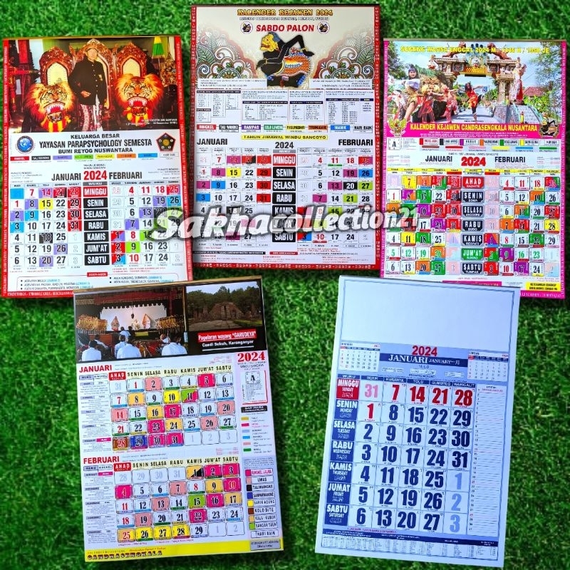 Jual Kalender 2024 Kerjakantorpolos Kalender Jawa Lengkap Kejawen Murah Shopee Indonesia 