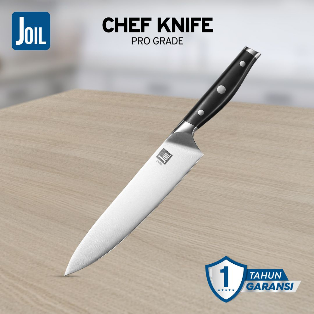 Jual Pisau Dapur Chef Knife Professional Stainless Steel Baja Tajam Joil N Shopee Indonesia