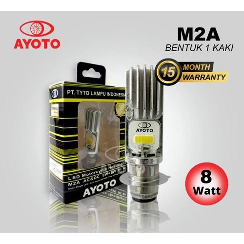 Jual Lampu Depan Motor Led Ayoto M A H Ac Dc Motor Matic Bebek Tersedia Putih Dan Kuning