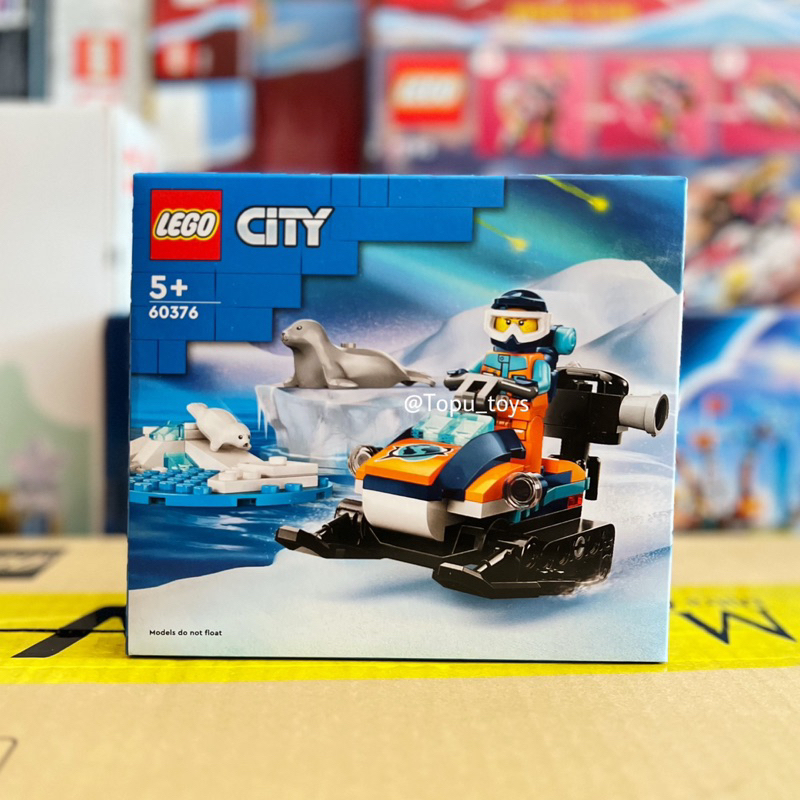 Jual Lego City 60376 Arctic Explorer Snowmobile | Shopee Indonesia