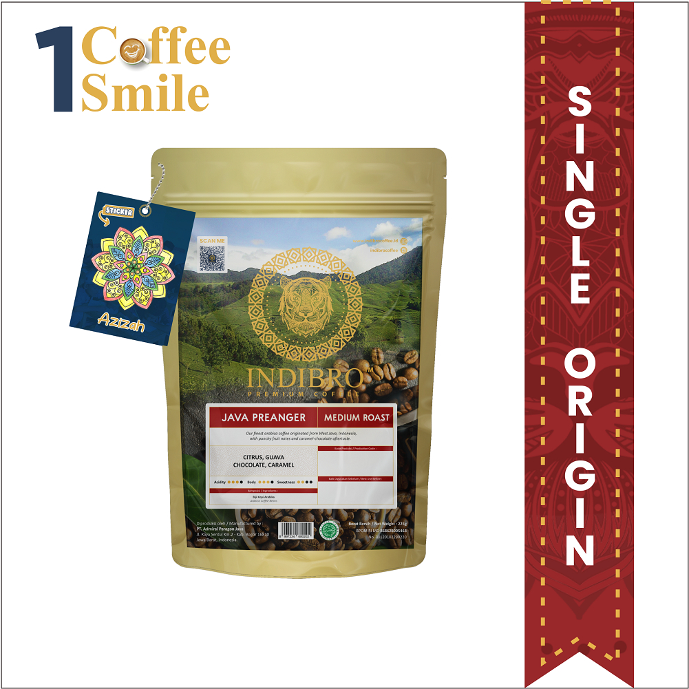 Jual Kopi INDIBRO SINGLE ORIGIN JAVA PREANGER | Shopee Indonesia