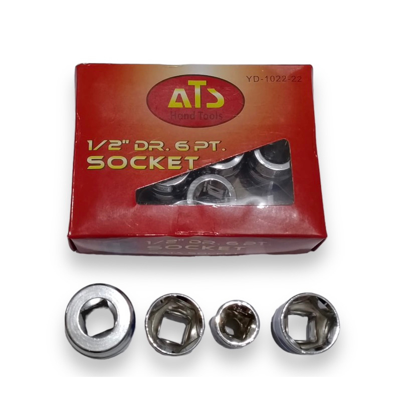 Jual ATS Mata Shock 6pt 1/2inch 8mm - 32mm Soket Mata Socket 1/2