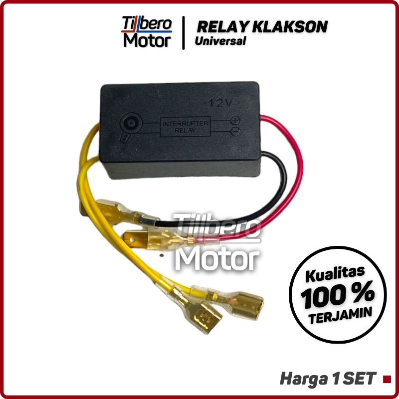 Jual Relay Klakson PNP Suara Putus Putus 12 V INTERRUPTER RELAY
