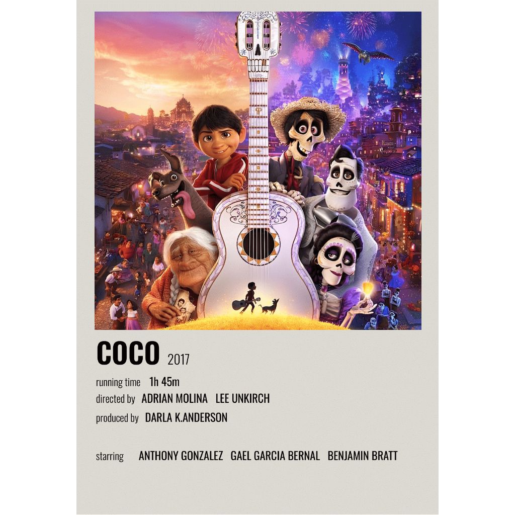 Jual Poster COCO / Aesthetic Wall Decor / Movie Poster (A5) | Shopee ...