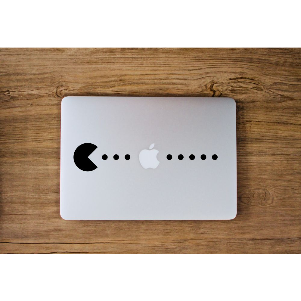 Jual Stiker Decal Simple Pacman - Laptop Macbook Sticker | Shopee Indonesia