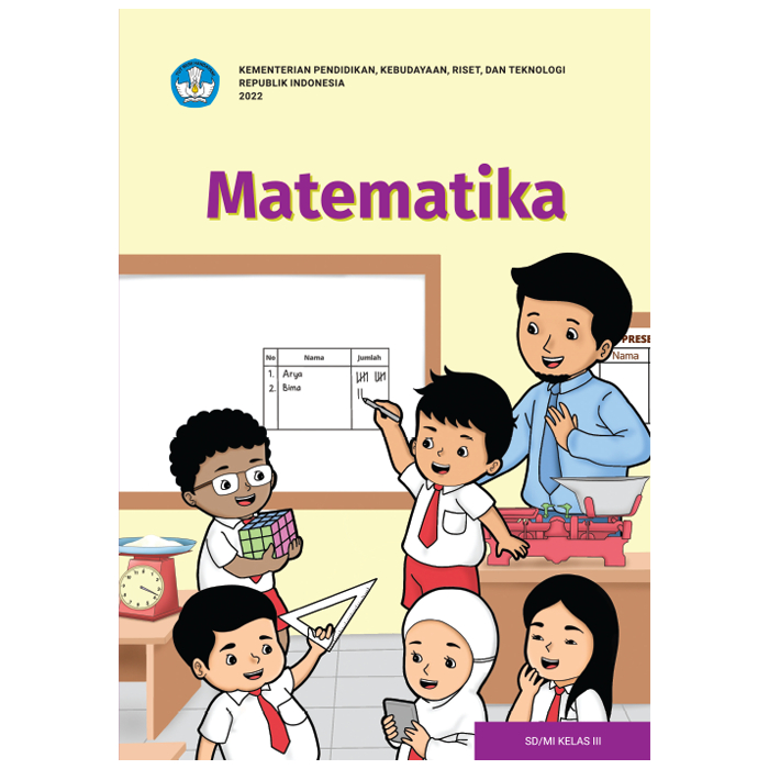 Jual Buku Paket Siswa SD Kelas 3 MTK Matematika Non Lisensi Kurikulum ...