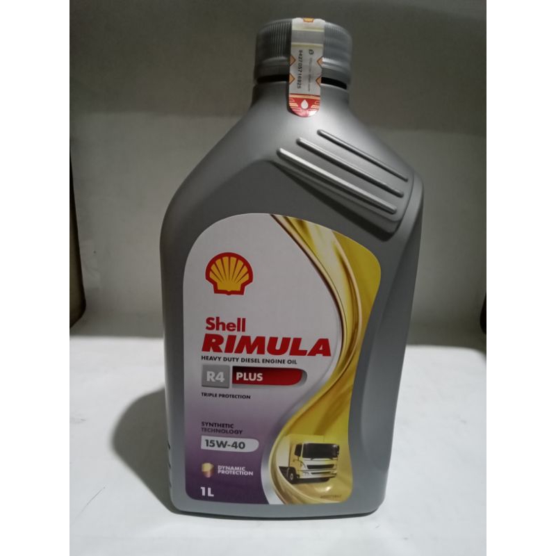 Jual OLI SHELL RIMULA R4 PLUS 1LITER | Shopee Indonesia