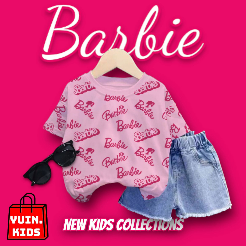 Jual SETELAN BARBIE JEANS ANAK PEREMPUAN 1-5 TAHUN PAKAIAN ANAK ...