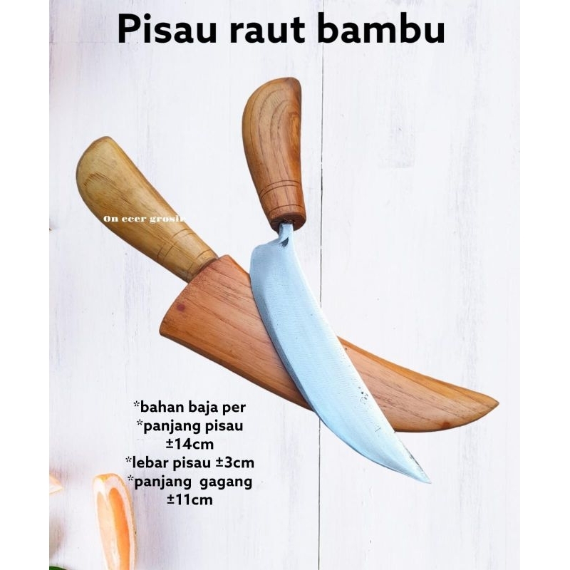 Jual Pisau dapur,pisau raut bambu bahan baja | Shopee Indonesia