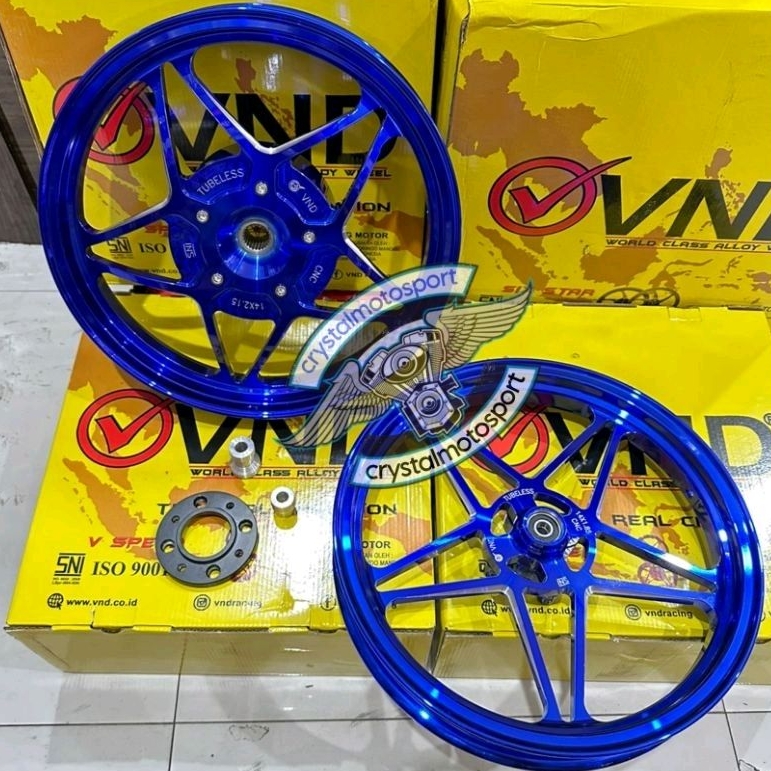 Jual velg racing vnd V speed gen 2 vario 160 cbs velg bintang vnd vario ...