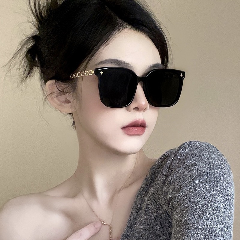 Jual Fab New Fashion Kacamata Kotak Hitam Korean Sunglassess Wanita