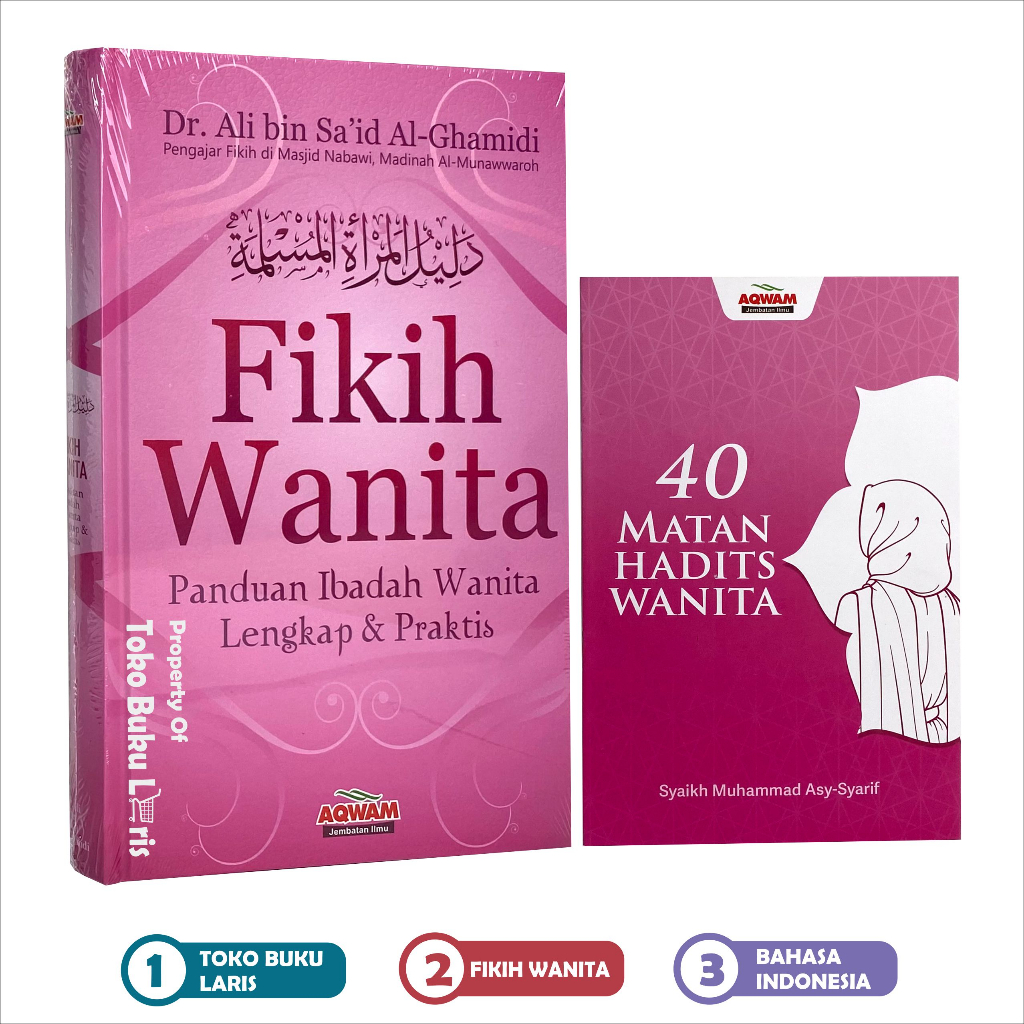 Jual Fikih Wanita Fiqih Muslimah Panduan Ibadah Wanita Lengkap Dan