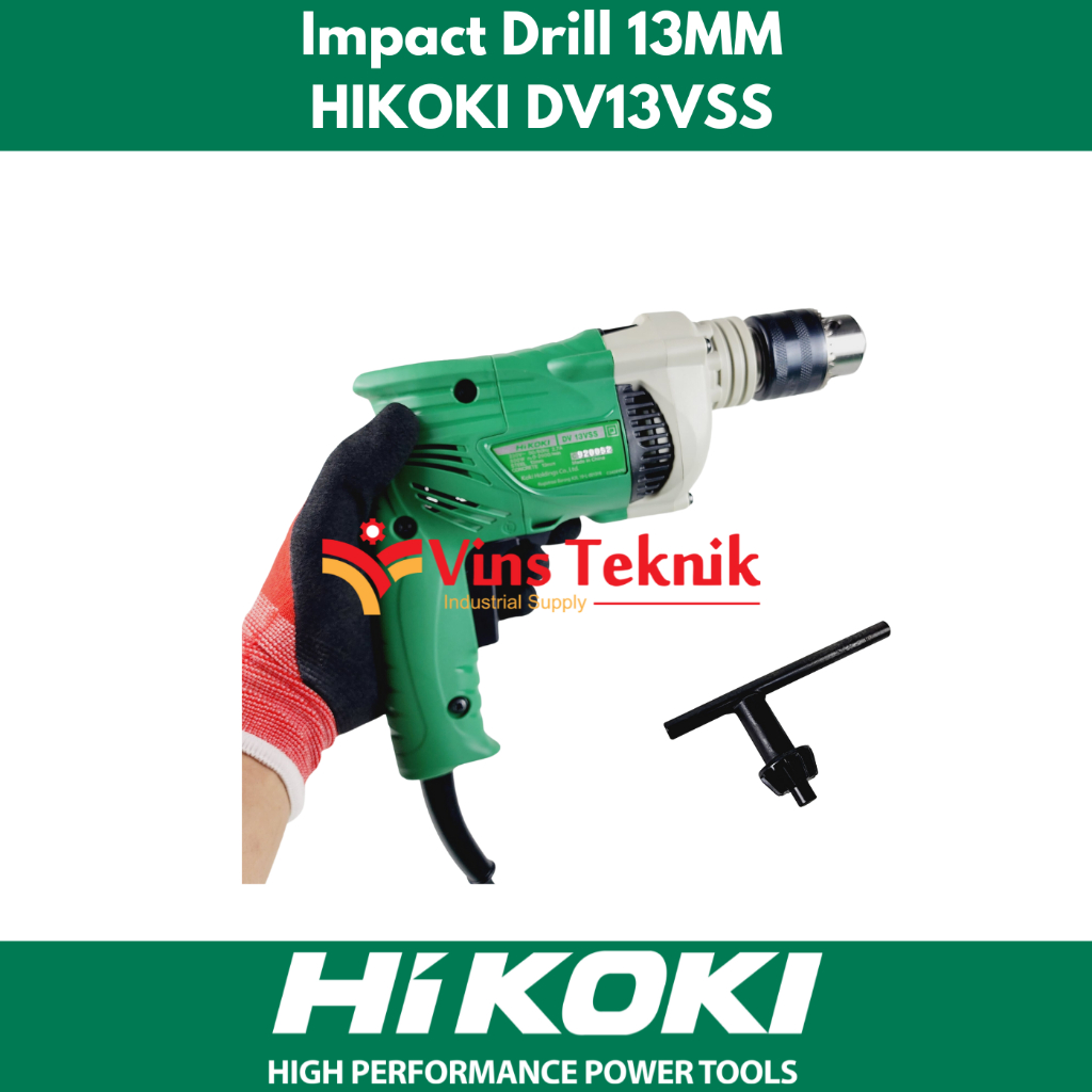 Hitachi dv13vss 13mm online impact drill