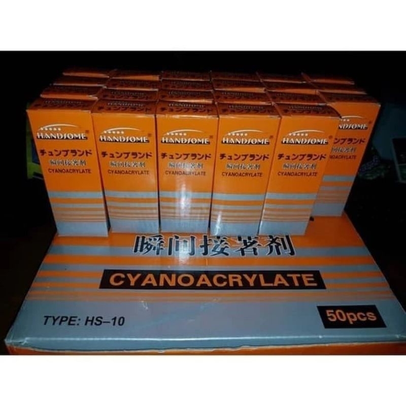 Jual Handsome type HS 10 ( Lem korea, lem serbaguna )1 dus isi 50 pcs ...