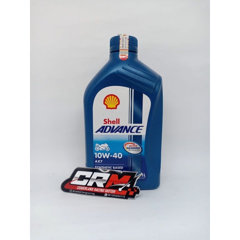 Jual OLI SHELL AX7 MANUAL 1LITER SAE 10W40 ORIGINAL | Shopee Indonesia