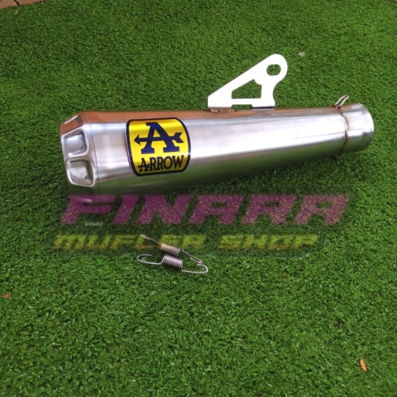 Jual Knalpot Racing Arrow Universal inlet 38&50mm (Selincer Only ...
