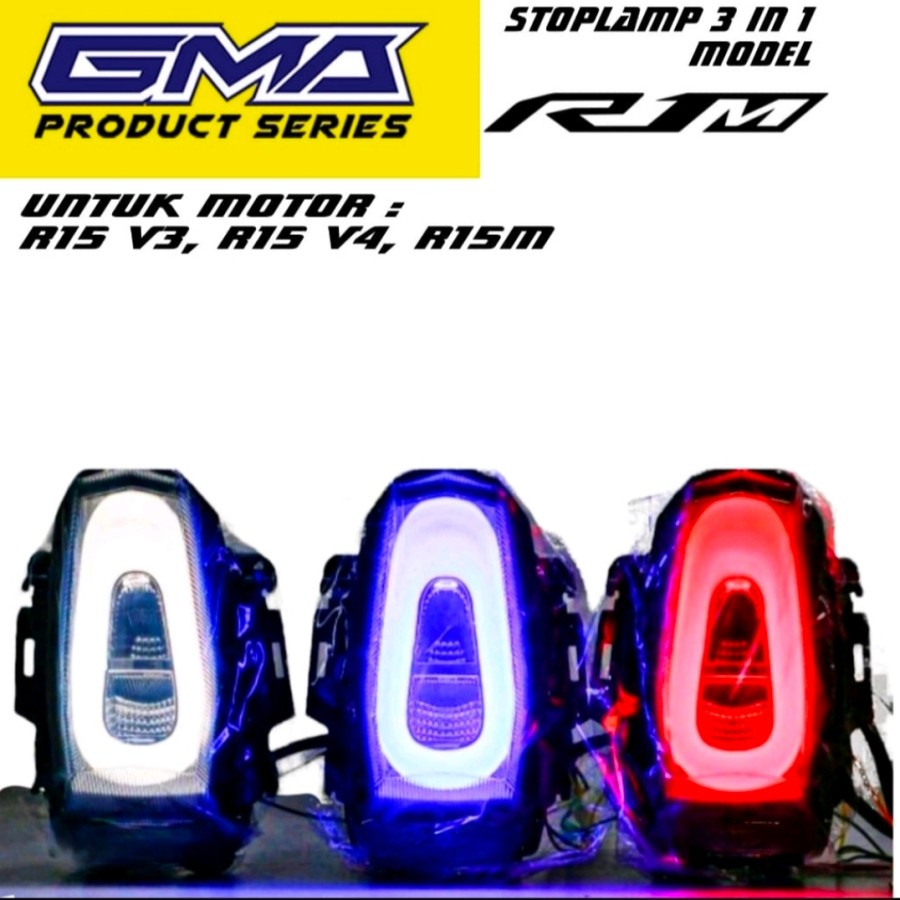Jual JPA Lampu Stop Led For Yamaha R15 V3 V4 MV 4 New Tipe R1 | Shopee ...