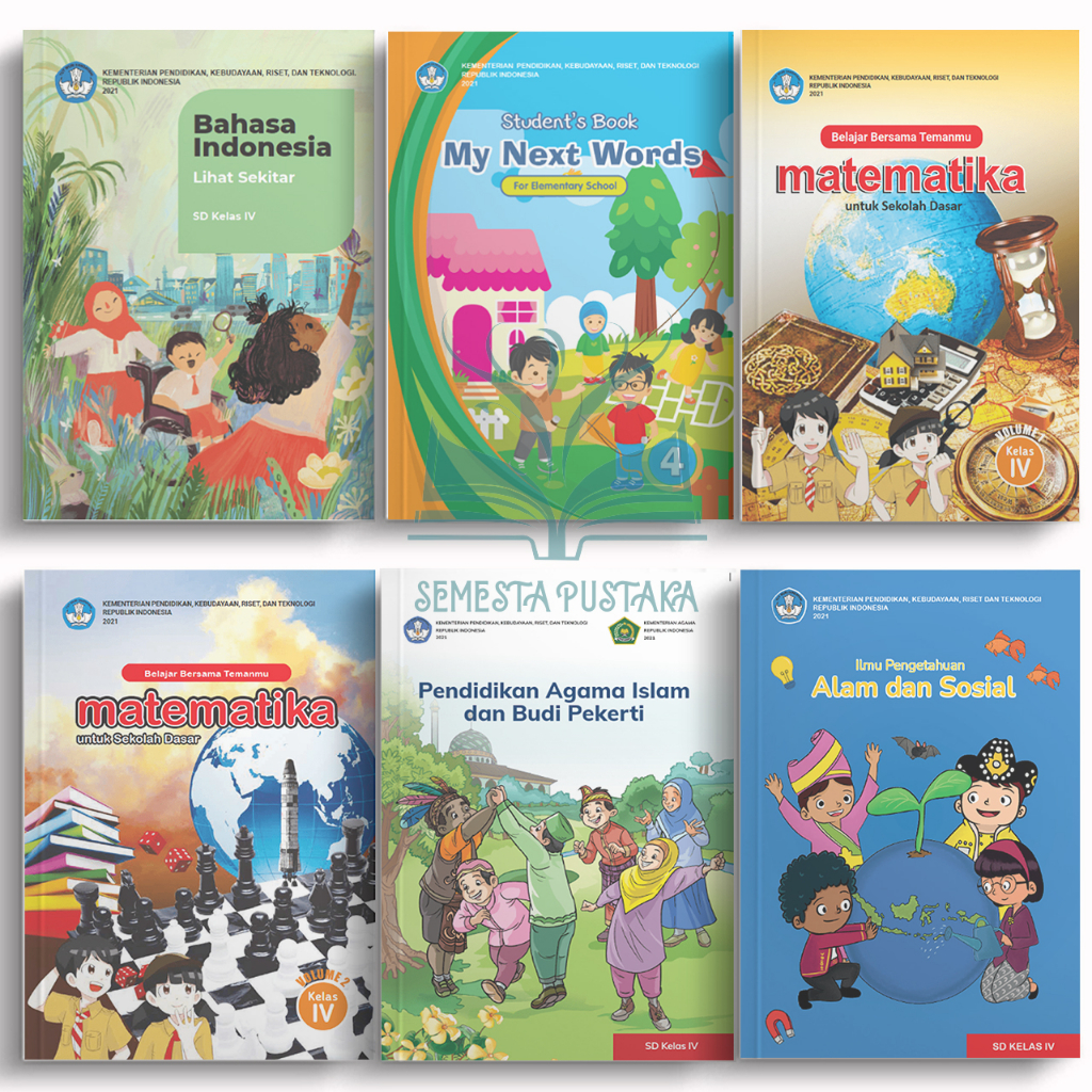 Jual Buku Paket Kelas 4 SD Kurikulum Merdeka | Shopee Indonesia