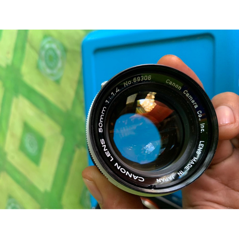 Jual Canon LTM 50mm f1.4 ( bonus adapter M39 to e mount sony ) | Shopee ...