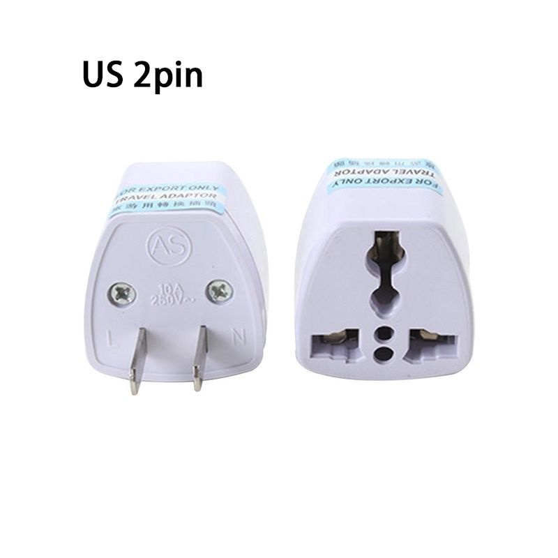Jual Universal Travel AC Wall Power Adapter China and UK Plug to US ...