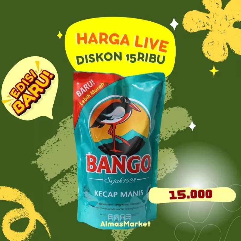 Jual Kecap Bango 520 Ml | Shopee Indonesia