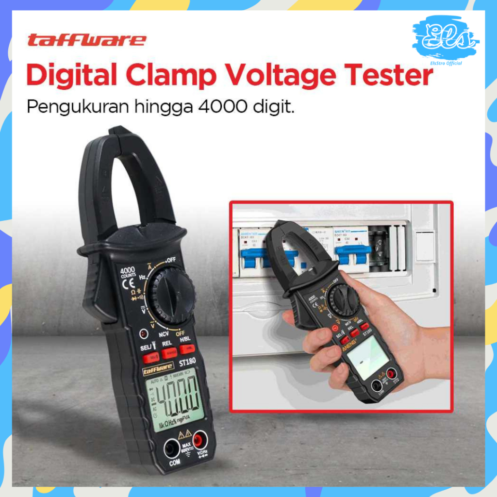 Jual Tang Ampere Meter Digital Avometer Alat Pengukur Tegangan