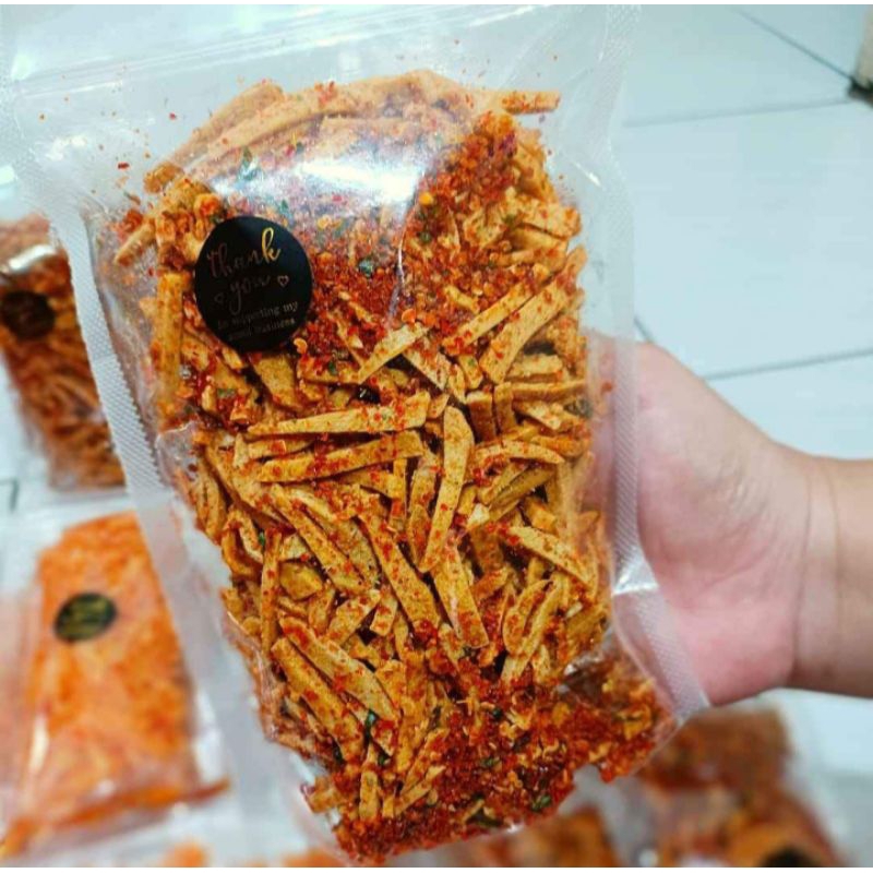 Jual Basreng Daun Jeruk Cabai Asli Basreng Viral Shopee Indonesia