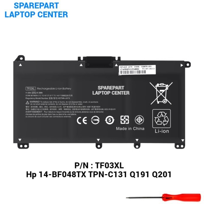 TF03XL Batterij voor HP Pavilion X360 14-cd0xxx 14-cd1xxx 14-cd2xxx 14m