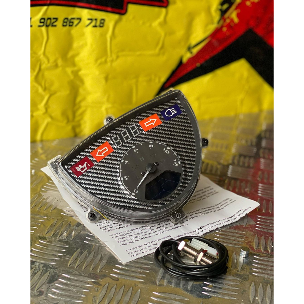 Jual Speedeometer Digital Vespa Excel seri V1 PNP untuk Vespa Excel