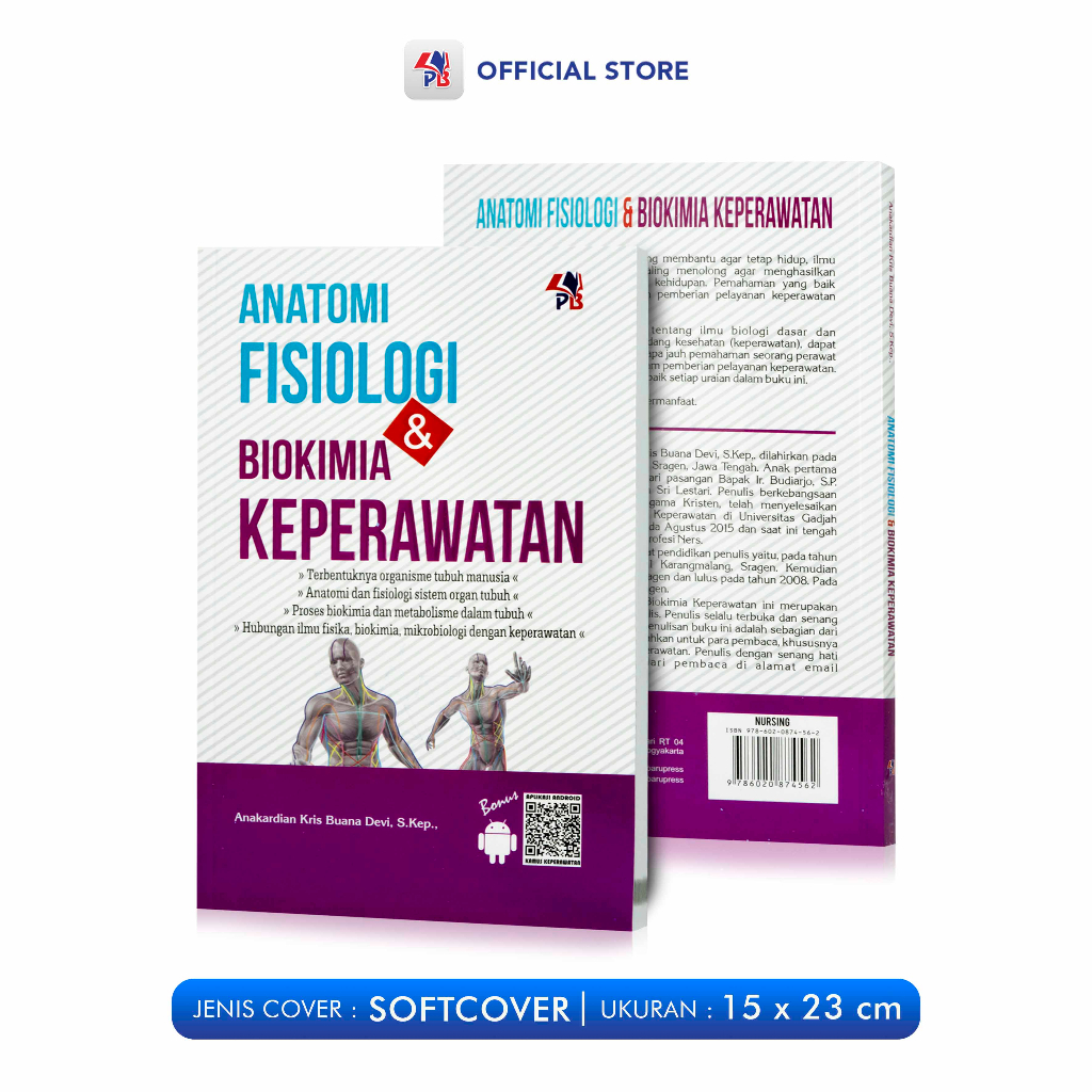 Jual Buku Keperawatan Anatomi Fisiologi Dan Biokimia Keperawatan PB ...