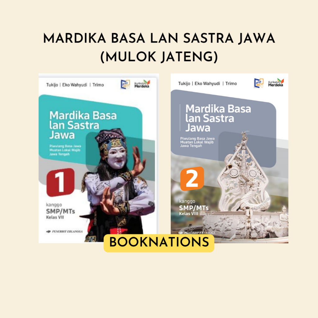 Jual Buku Bahasa Jawa Mardika Basa Lan Sastra Jawa Kelas 7 8 Vii Viii Smp Kurikulum Merdeka 4153