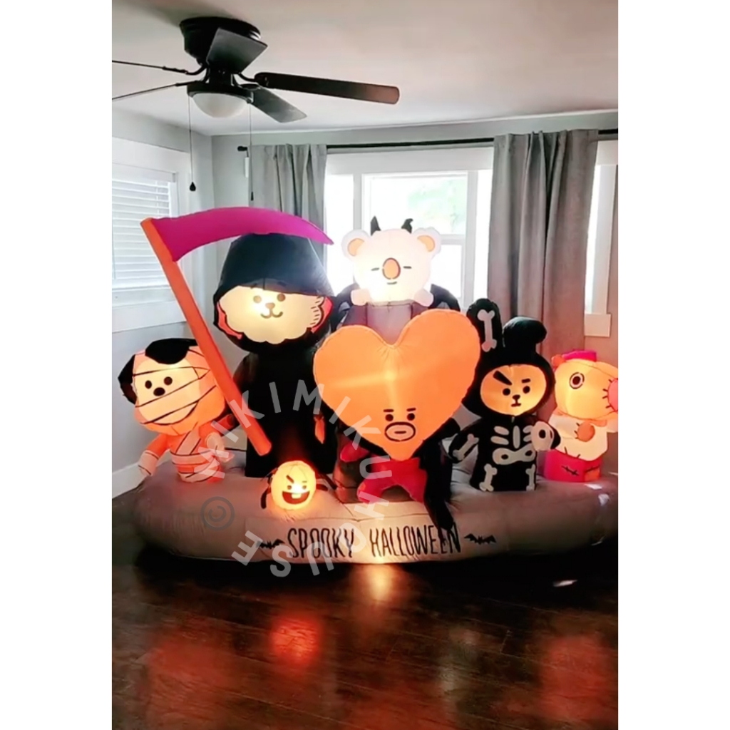 Jual BT21 Airblown Inflatables Halloween BALLOON OFFICIAL HIASAN ...