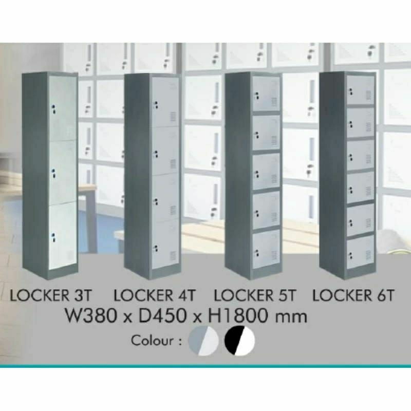 Jual Locker besi Frontline susun 3/4/5/6-Locker 6T | Shopee Indonesia