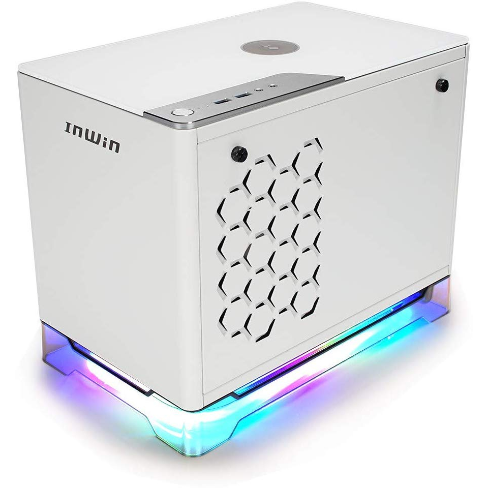 Jual InWin A1 Plus White - Mini ITX Tempered Glass With 650W PSU 80 ...