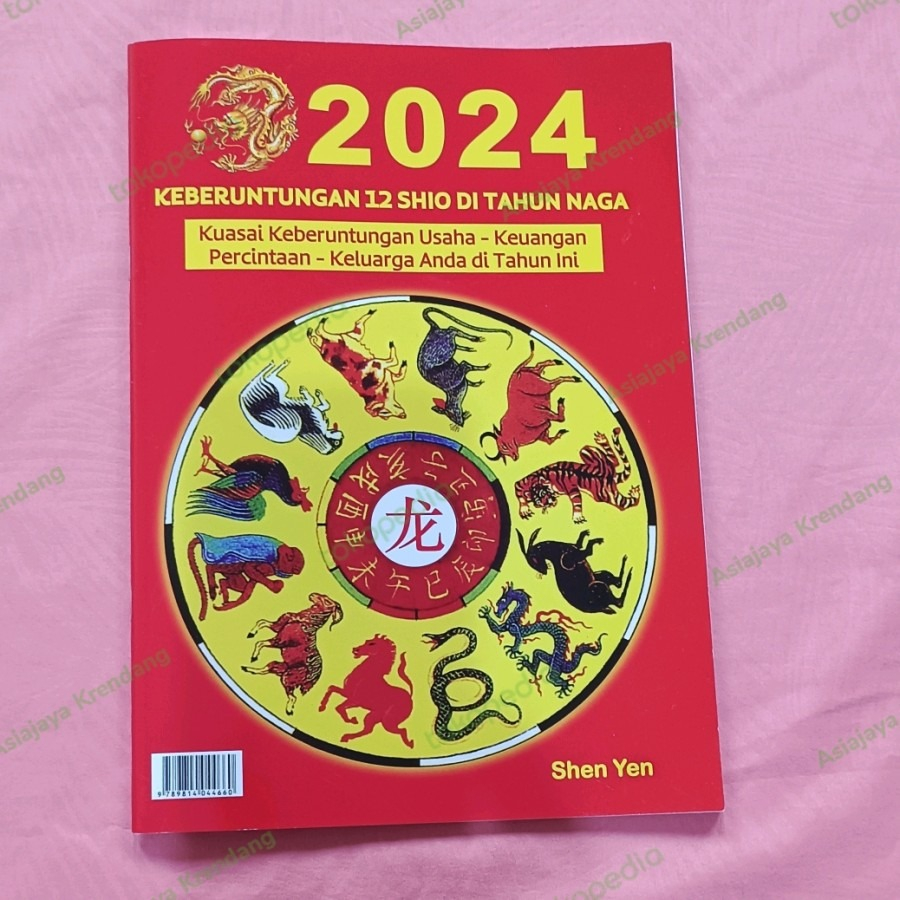 Jual Buku Ramalan Keberuntungan 12 Shio Di Tahun Naga 2024 | Shopee ...